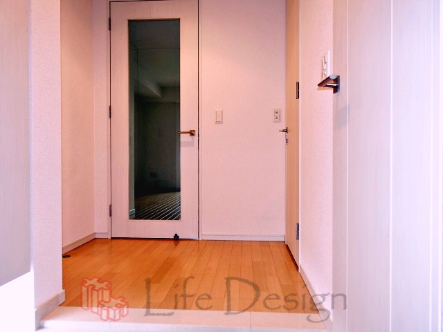 D’sグラフォート大阪NYタワー 玄関 大理石調フロア